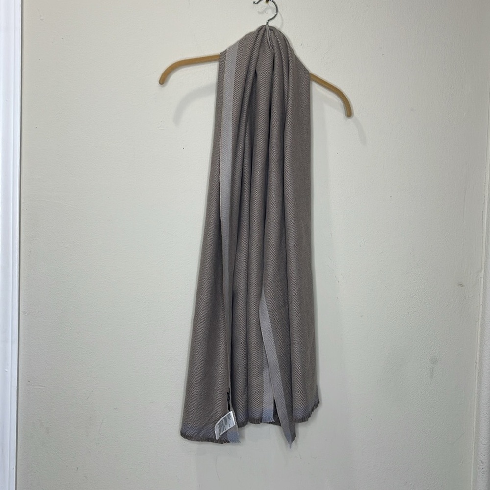Alfani Beige Very Soft Unisex Scarf